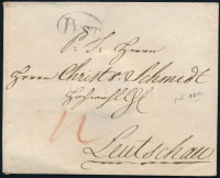 1822 Portós levél 'PEST' - Leutschau