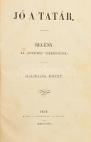 Bajza összegyűjtött munkái. Második, bővített kiadás Toldy Ferencz által. Második, bővített kiadás Toldy Ferencz által. Pest, 1863., Heckenast Gusztáv, 4+215 p. Átkötött egészvászon-kötés, mintás lapélekkel, kopott