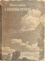 Dienes András: A legendák Petőfije. (Táj és emlékezés). Bp., 1957, Magvető, 280 p. Oldalszámozáson kívüli, fekete-fehér képtáblákkal. Kiadói félvászon-kötés, szakadozott, foltos kiadói papír védőborítóban. Megjelent 3150