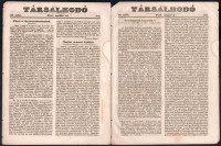 1841 A Társalkodó c. lap 4 db száma.