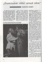 Színész Évkönyv '92-93. [Németh Andor kéziratgyűjtő példánya, 52 művész autográf bejegyzésével.] - A Film Színház Muzsika különkiadása. Szerkesztette: Sas György.(Budapest, 1992. Statiqum Kiadó és Nyomda Kft.) 240 p. Folio.