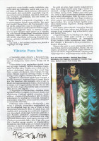 Színész Évkönyv '92-93. [Németh Andor kéziratgyűjtő példánya, 52 művész autográf bejegyzésével.] - A Film Színház Muzsika különkiadása. Szerkesztette: Sas György.(Budapest, 1992. Statiqum Kiadó és Nyomda Kft.) 240 p. Folio.