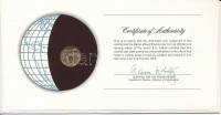 Kiribati 1979. 1c 'Nemzetek pénzérméi' felbélyegzett borítékban, bélyegzéssel T:AUKiribati 1979. 1 Cent 'Coins of all Nations' in envelope with stamp and stamping C:AU