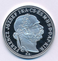 DN 'Királyi koronák - Ferenc József 1909. 5K' Ag emlékérem tanúsítvánnyal (20g/0.999/38,61mm) T:PP