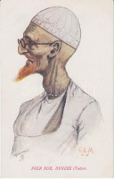 Peer Bux, Durzee / Indian folklore, tailor, Raphael Tuck & Sons Aquarette 9051. s: G.E.M.