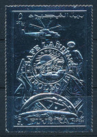 1971 Apollo 13 ezüstfóliás bélyeg