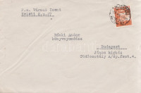 Várnai Zseni (1890-1981) költőnő géppel írt és saját kézzel aláírt levele Ránki (született Rottmann) Andor könyvnyomdásznak.Kelt: Budapest, 1959. november 5. Egy levél, négyrét hajtogatva, egy oldalán 15 beírt sor. A levél