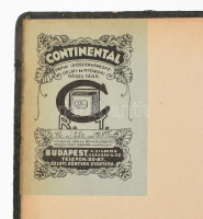 cca 1927-1928 Ügyvéd nyilvántartási könyve, különböző cégek ill. magánszemélyek bírósági, végrehajtási, peres és egyéb ügyeire, valamint költségeikre vonatkozó bejegyzésekkel (Magyar Waggon- és Gépgyár Rt., 'Székely