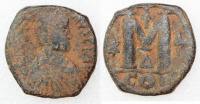 I. Justinianus (527–565) 40 nummus, Constantinopolis