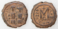 II. Justinus & Sophia (565–578) 40 nummus, Constantinopolis