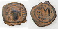 Mauricius Tiberius (582–602) 40 nummus, Constantinopolis