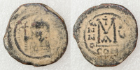 Mauricius Tiberius (582–602) 40 nummus, Constantinopolis