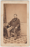 DEÁK FERENC (1803-1876) eredeti fotója.